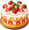 Bolo de Morango